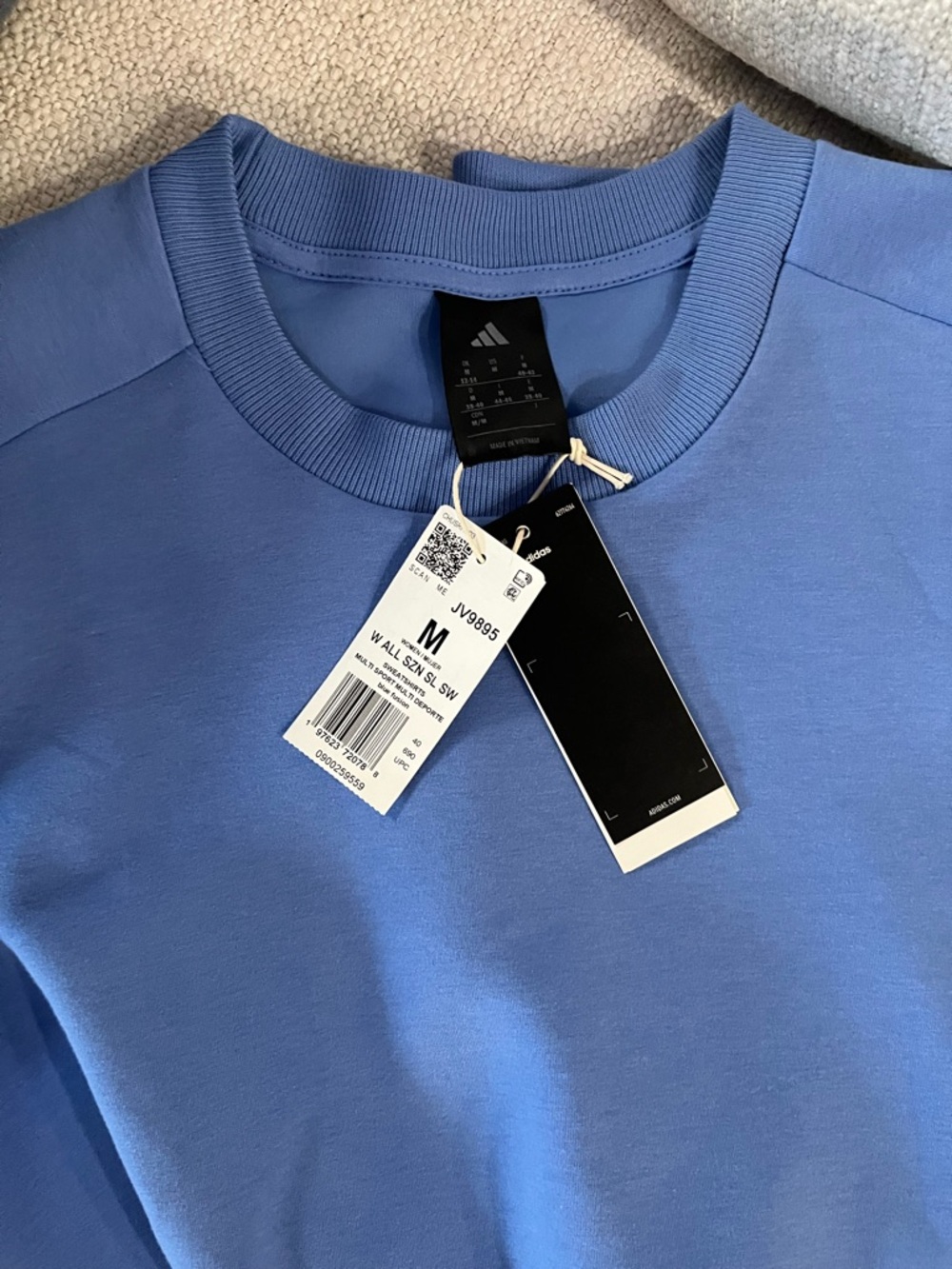 ADIDAS Soft Lux Loose Sweatshirt - Picture 6 of 6
